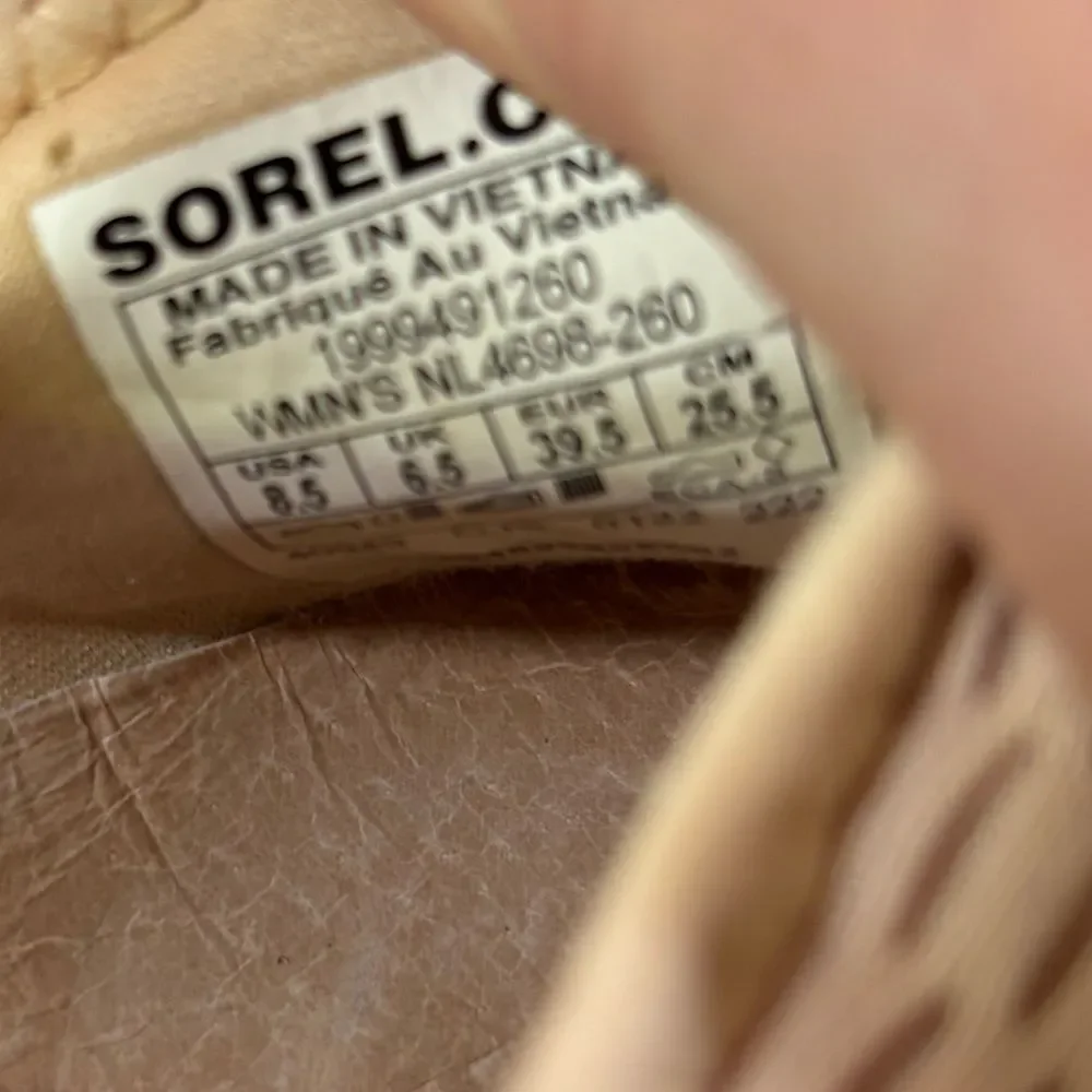 Sorel Kinetic Impact Strap Paradox Pink Gorpcore Walking Athleisure Sneakers 8.5